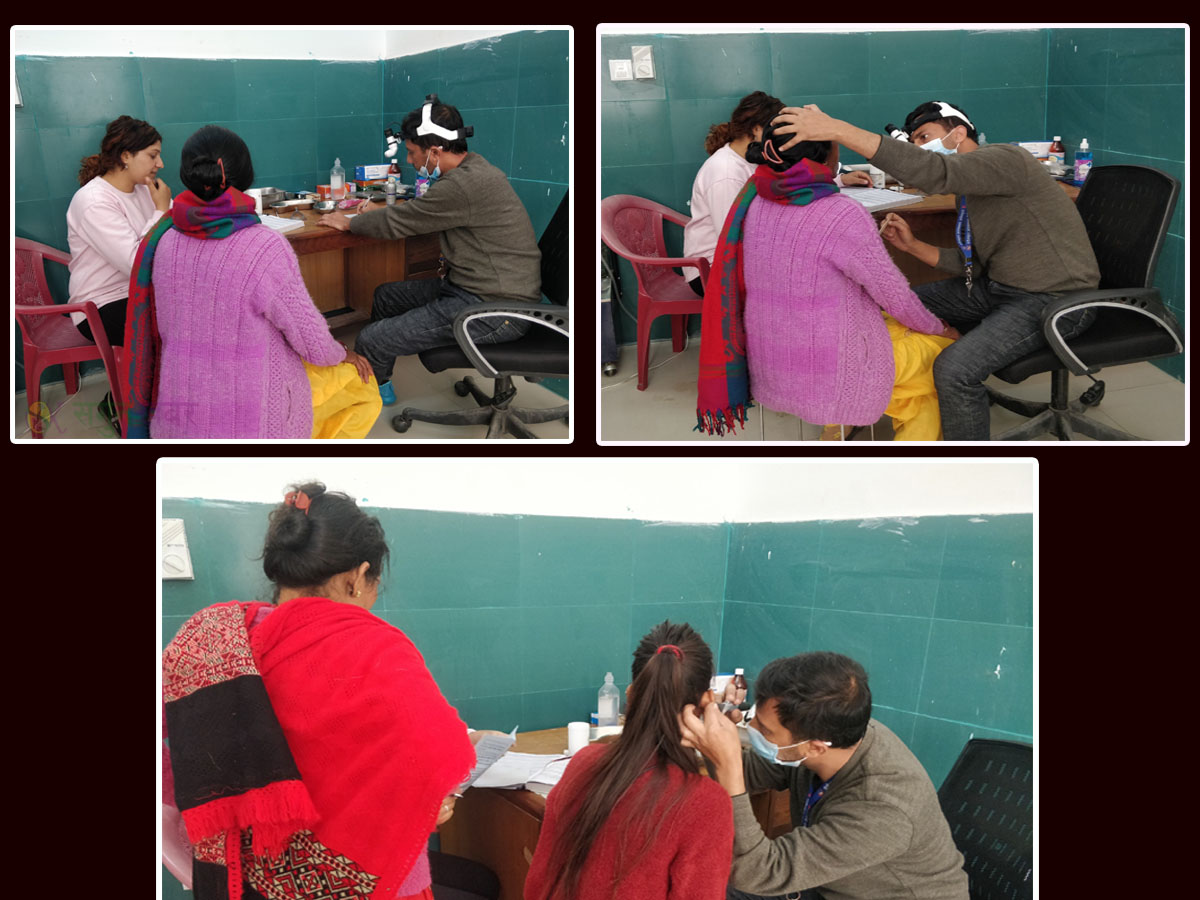 जिल्ला अस्पताल बैतडीमा नाक कान घाँटी रोग विषेशज्ञ सेवा सुरु 